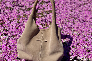 Dámská kabelka CHLOE - VELUR beige