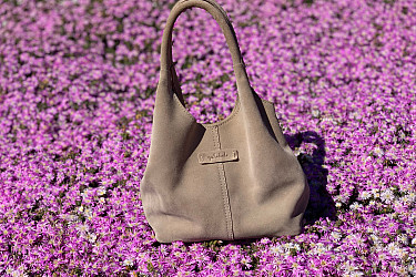 Dámská kabelka CHLOE - VELUR beige